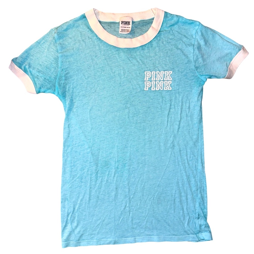 $10 Deals! Women’s XS Victoria’s Secret PINK Tee Baby Blue
